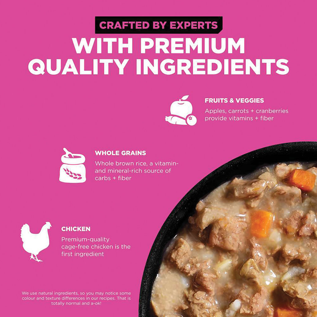 View larger image of GO! SOLUTIONS, SKIN + COAT CARE Minced Chicken Recipe for cats
