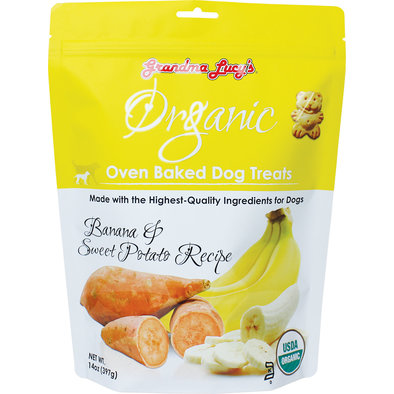 Organic Treats - Banana & Sweet Potato - 397 g