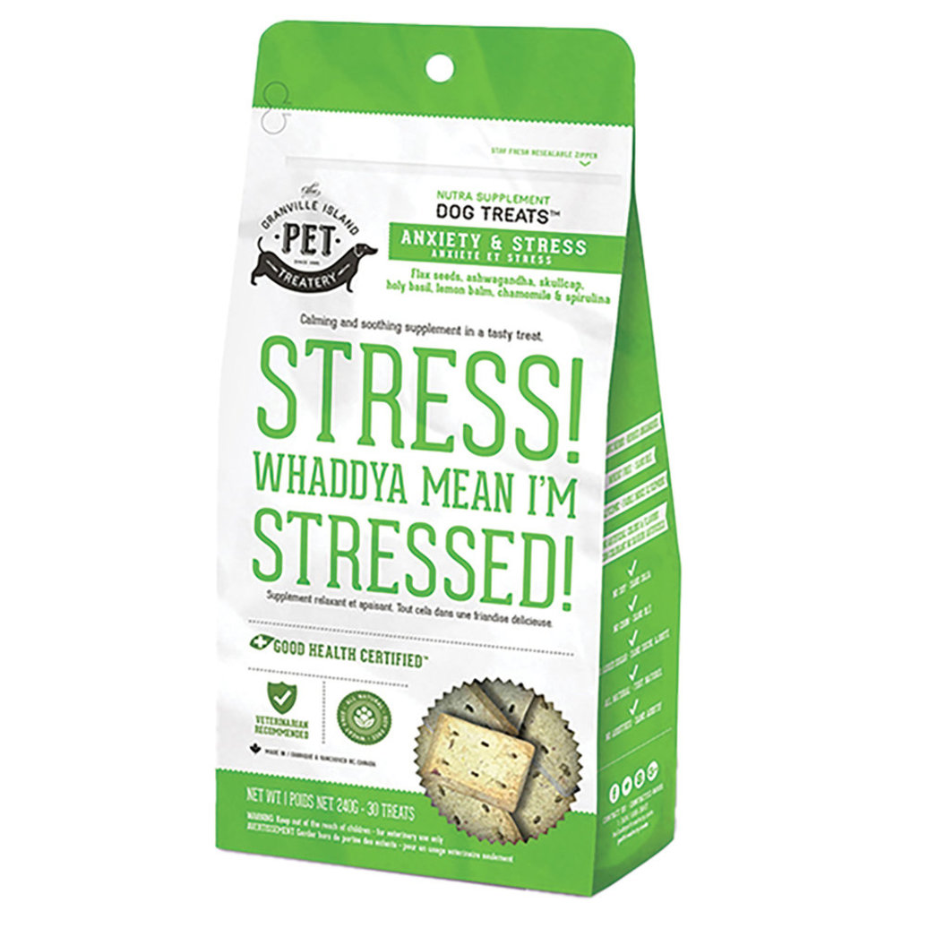 View larger image of Granville Island Pet Treatery, Whaddya Mean Stressed Treats - 240 g
