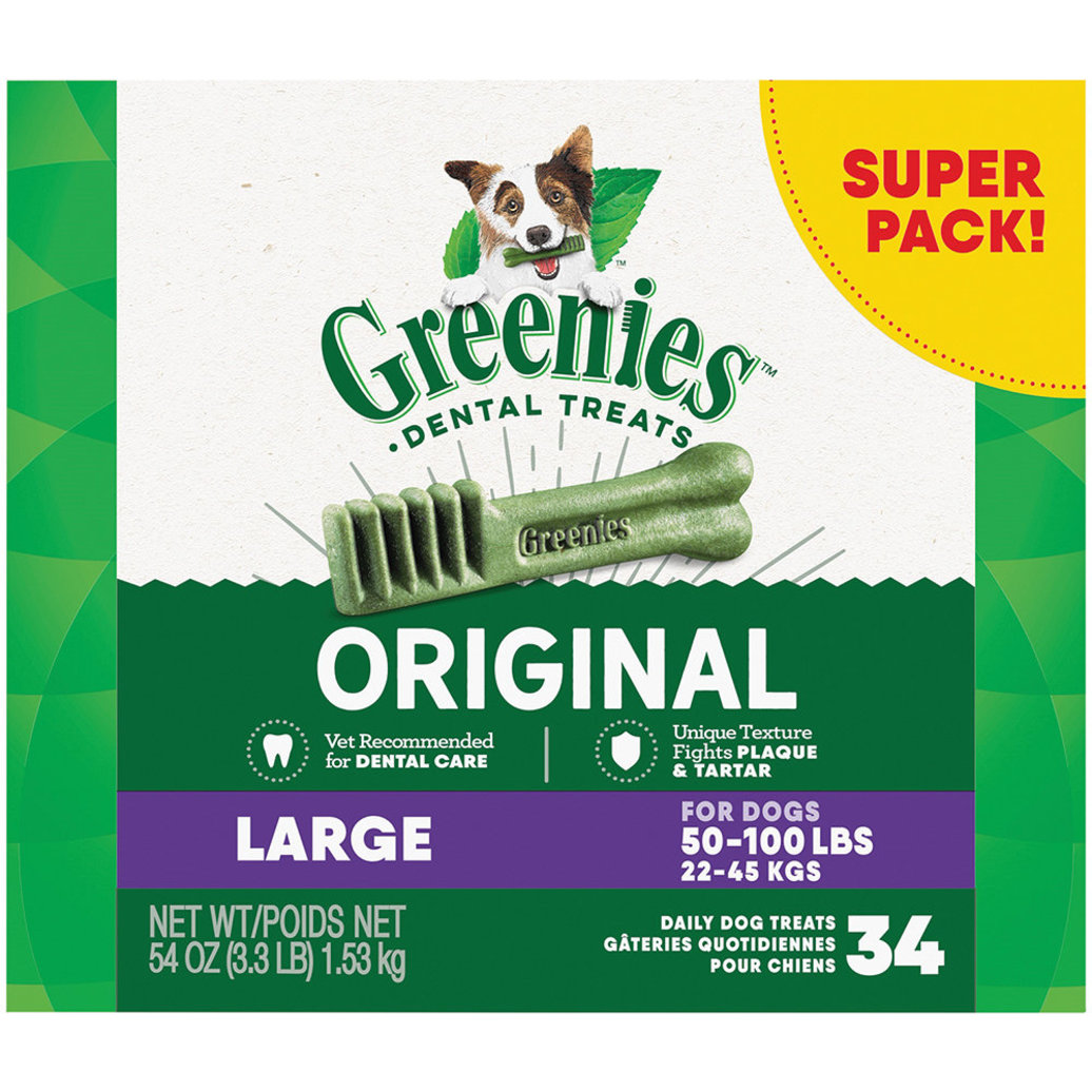 View larger image of Greenies, Dental Chews Large - 1.53 kg