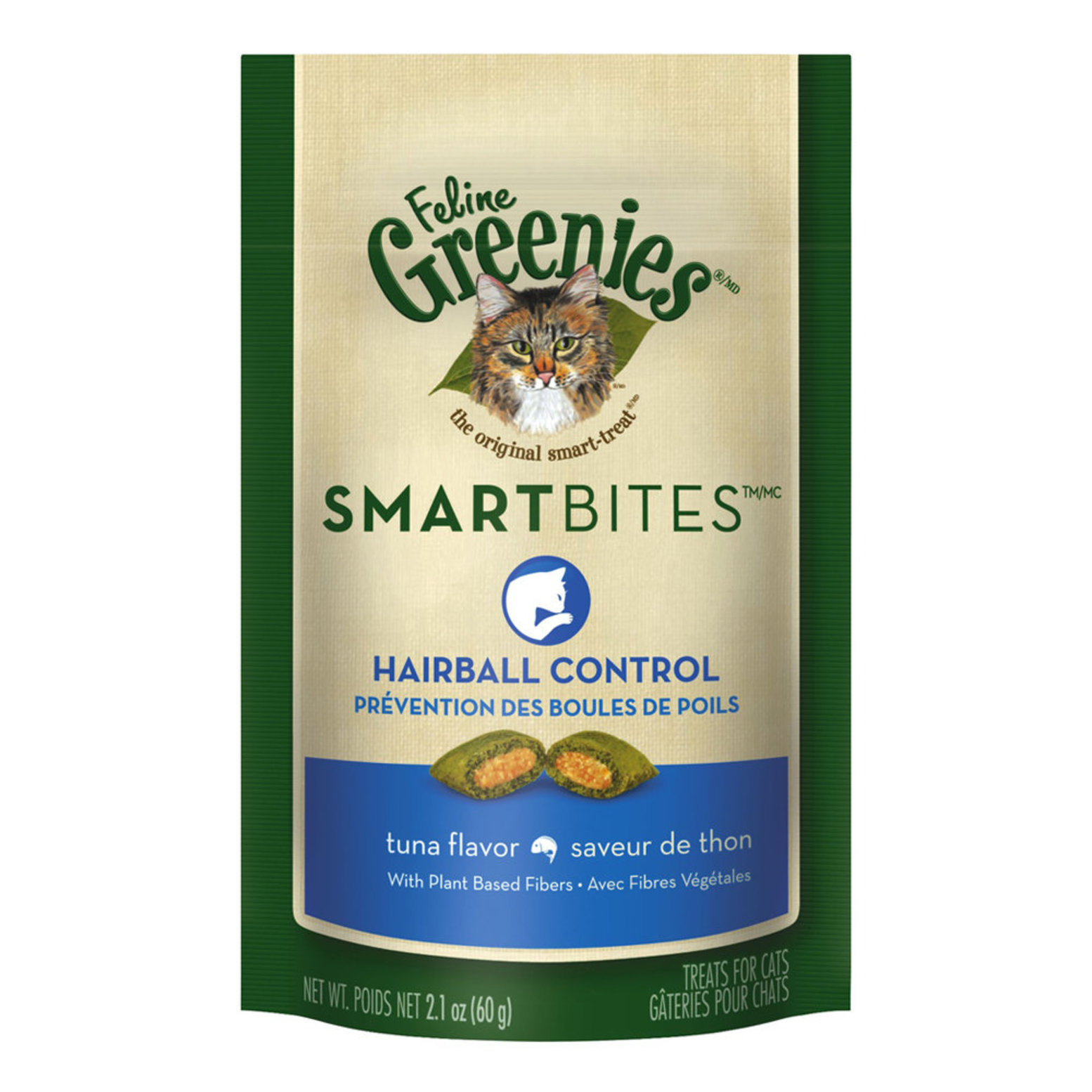 Greenies Feline Smartbites Hairball Control Tuna Ren s Pets