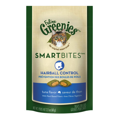 Greenies, Feline Smartbites Hairball Control - Tuna - 60 g