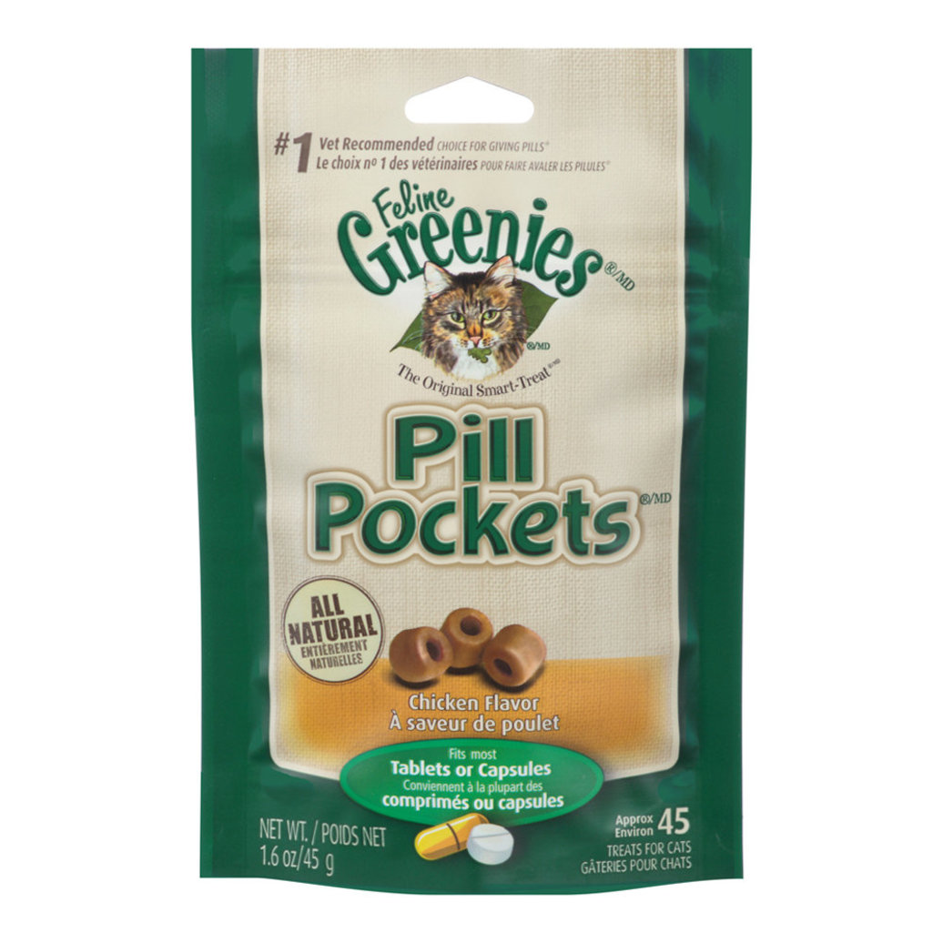 View larger image of Pill Pockets For Cats, Chicken - 45 g