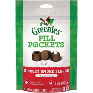 Pill Pockets for Dogs - Hickory Smoke-Tablet - 90g