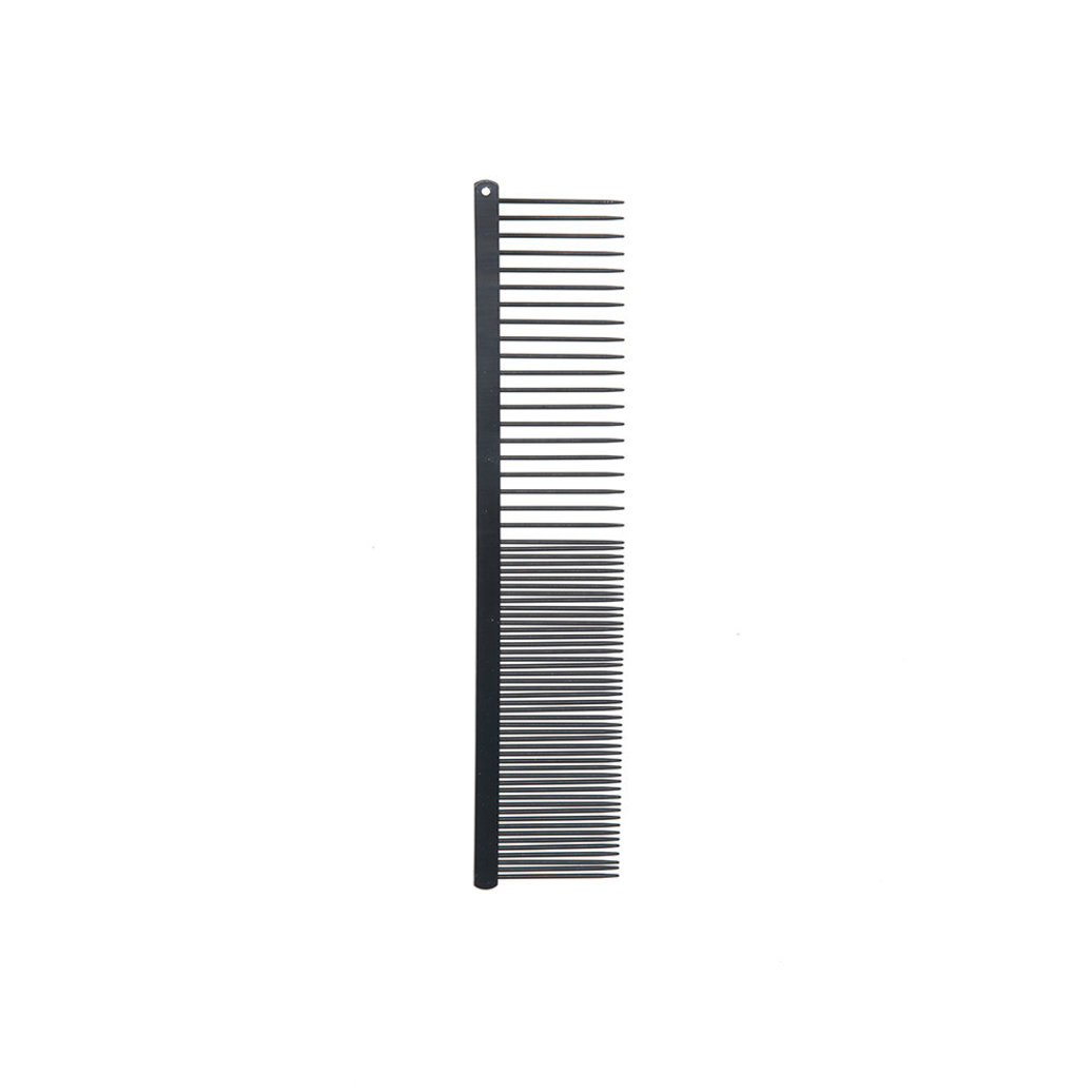 View larger image of Groomer's Choice, Suregrip, Greyhound Comb - Anti Stat - Long Pin - Coarse/Fine - 8"