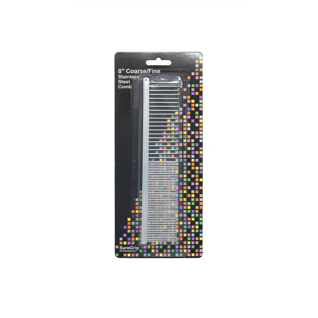 View larger image of Suregrip, Greyhound Comb - Long Pin - Coarse/Fine - 8"