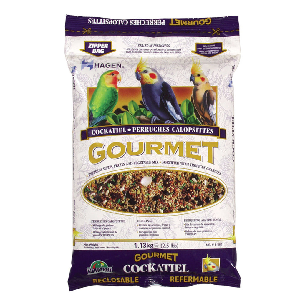 View larger image of Hagen, Gourmet Seed Mix for Cockatiels&Small Hookbills - 1.36 kg