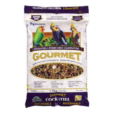 Gourmet Seed Mix for Cockatiels&Small Hookbills - 1.36 kg