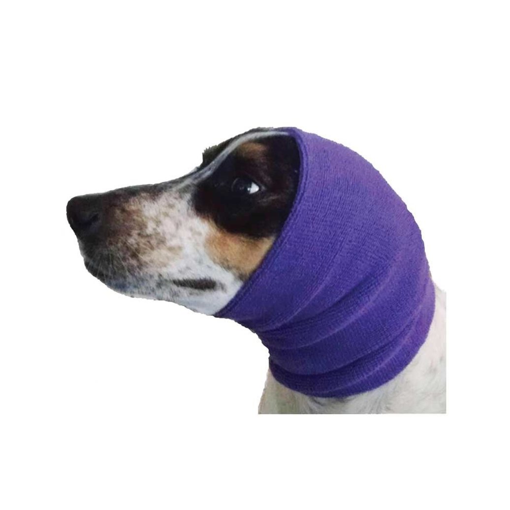 View larger image of Happy Hoodie, Ear Protector - Purple
