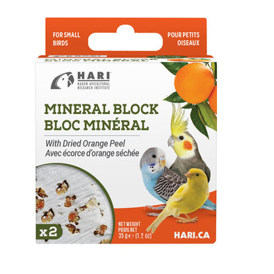 Mineral Block - Orange Peel - 2 pk