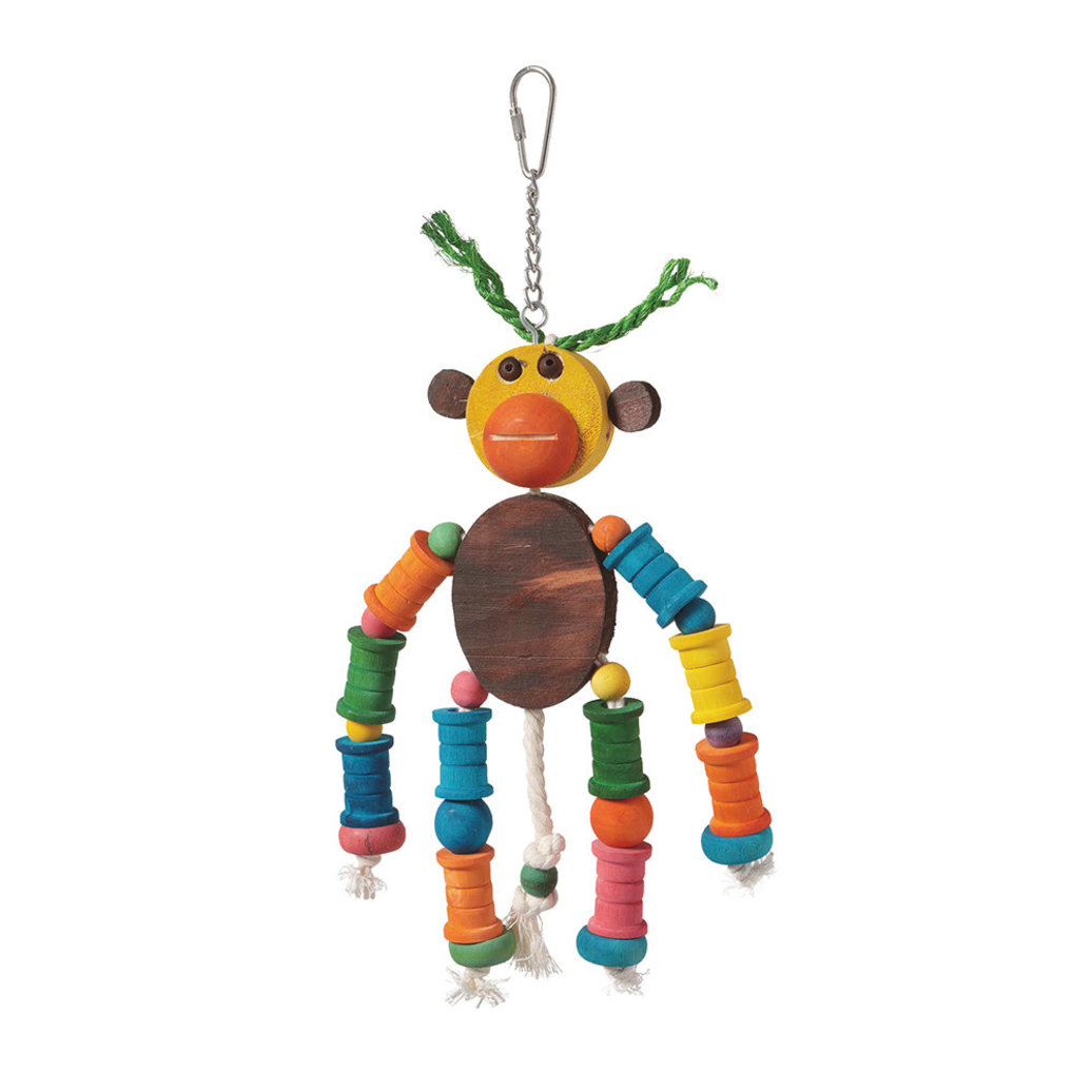 View larger image of HARI, Smart Play Enrichment Parrot Toy - Monkey King