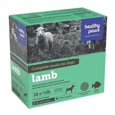 Canine Complete Dinner - Lamb - 16 x 1/2 lb