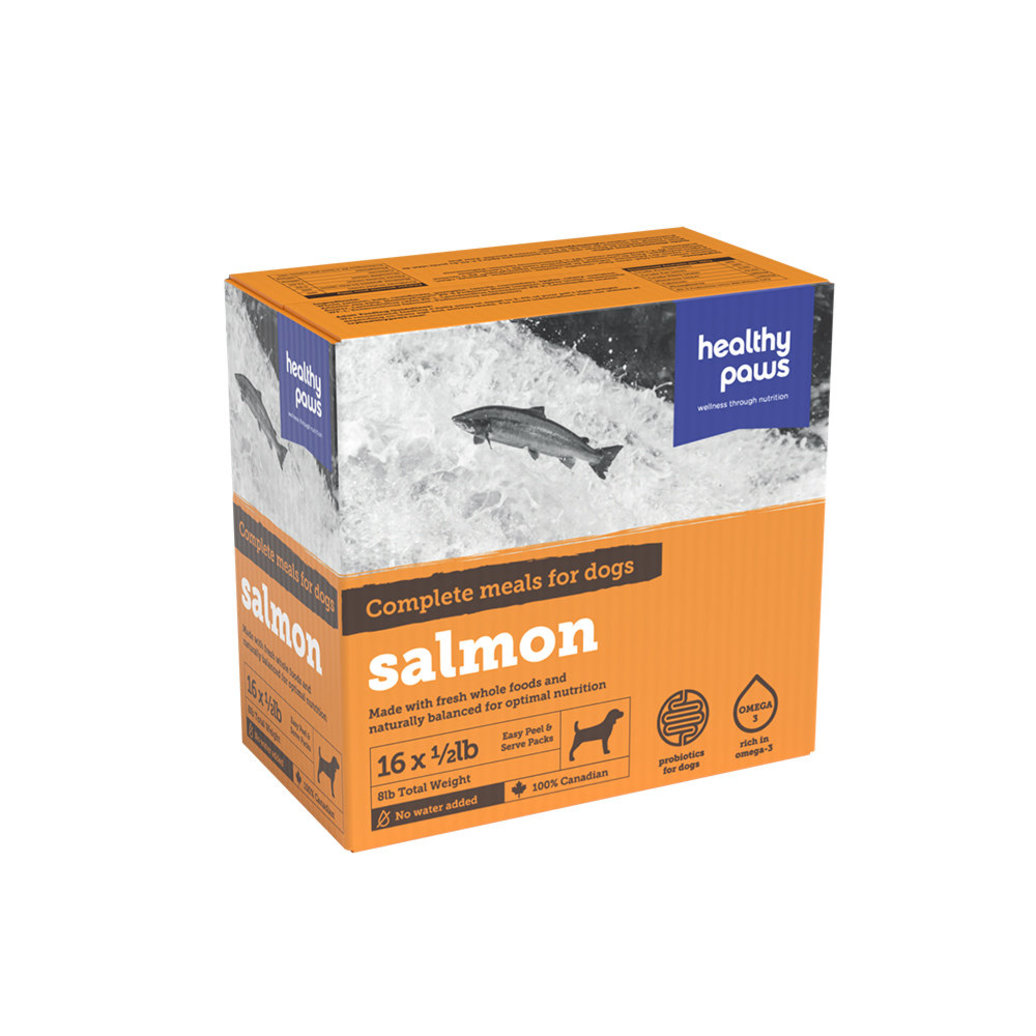 View larger image of Healthy Paws, Canine Complete Dinner Salmon 16 x 1/2 lb