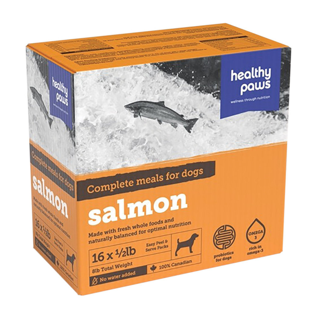 View larger image of Healthy Paws, Canine Complete Dinner Salmon 16 x 1/2 lb