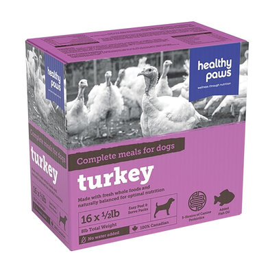 Canine Complete Dinner - Turkey - 16 x 1/2 lb