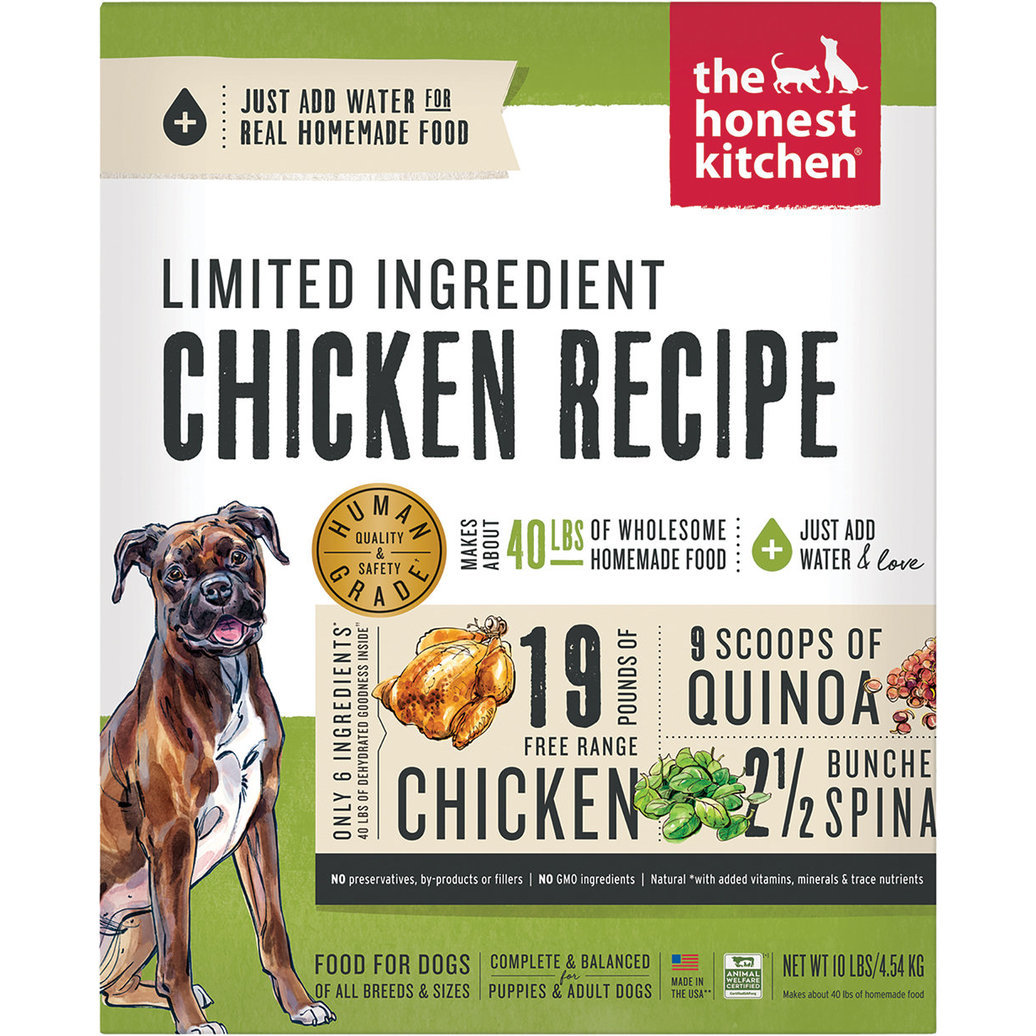 View larger image of Honest Kitchen, Chicken & Gluten Free Diet - 10 lb