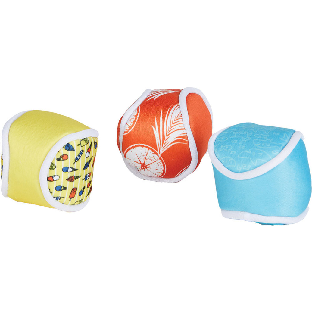 View larger image of Hotel Doggy, Float - Balls - 3 pk - Toss Dog Toy