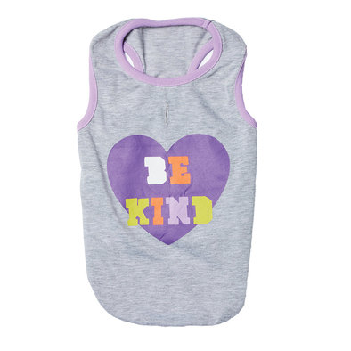 Hotel Doggy, Tank Top - Be Kind - Light Grey Mix