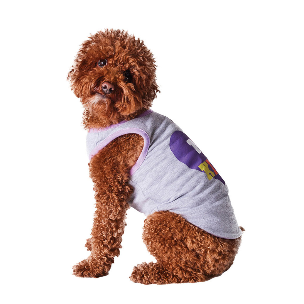 View larger image of Hotel Doggy, Tank Top - Be Kind - Light Grey Mix