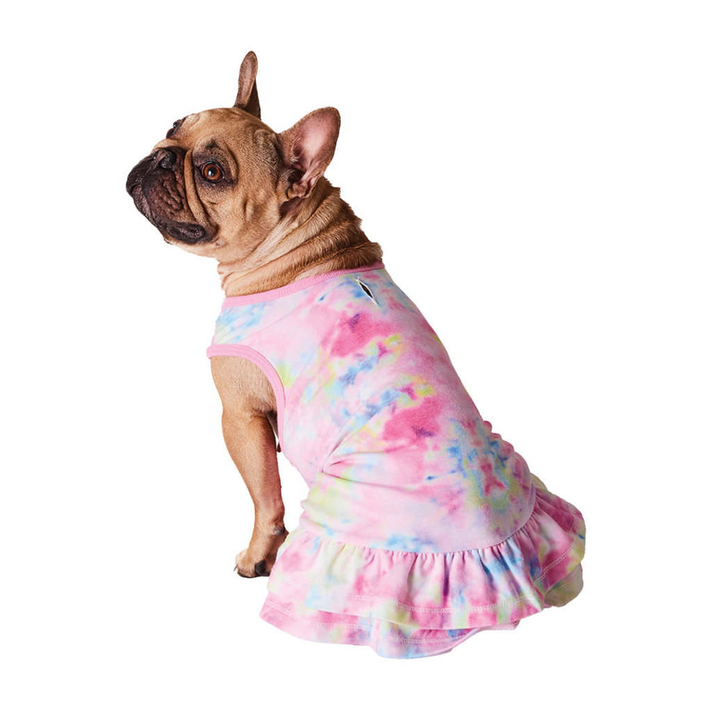 View larger image of Hotel Doggy, Tie Dye Dress - Lilac Sachet