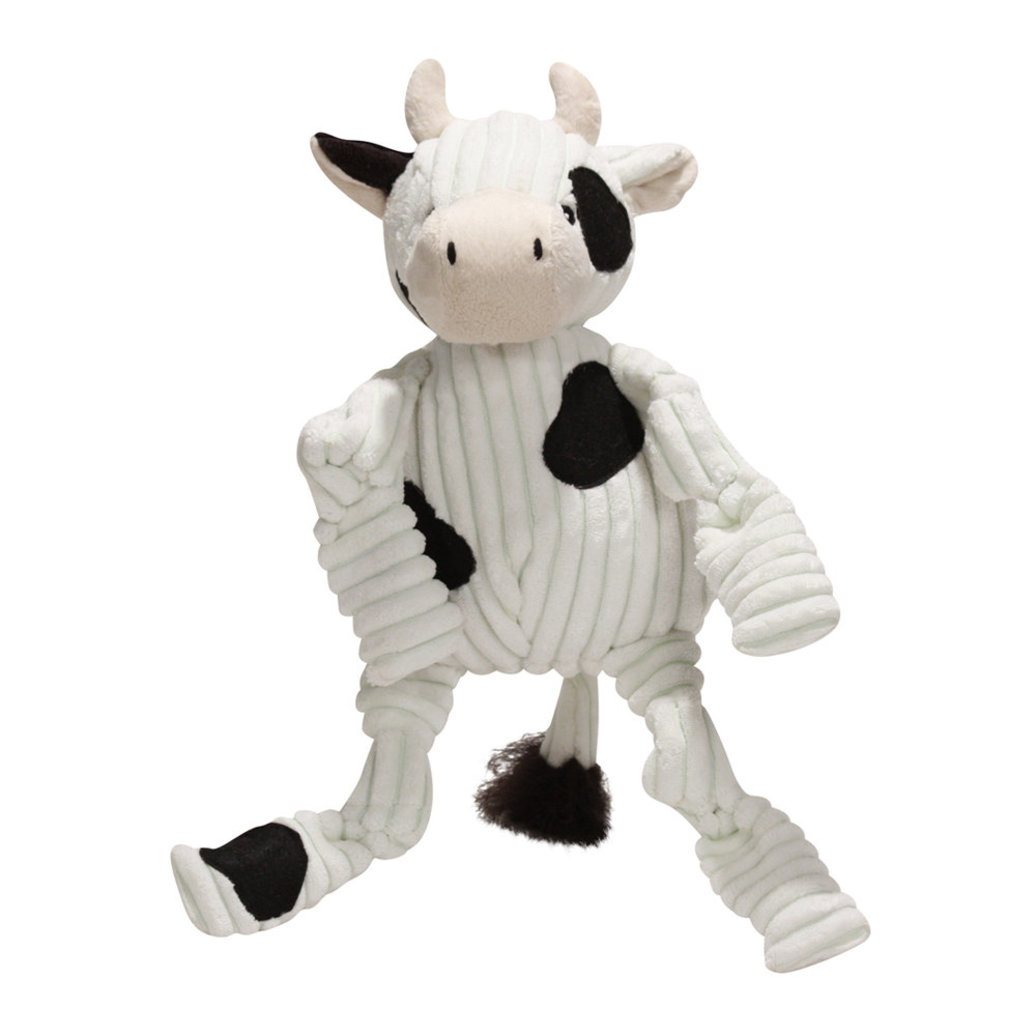 View larger image of Corduroy Sock Knottie Cow - White/Black - Large
