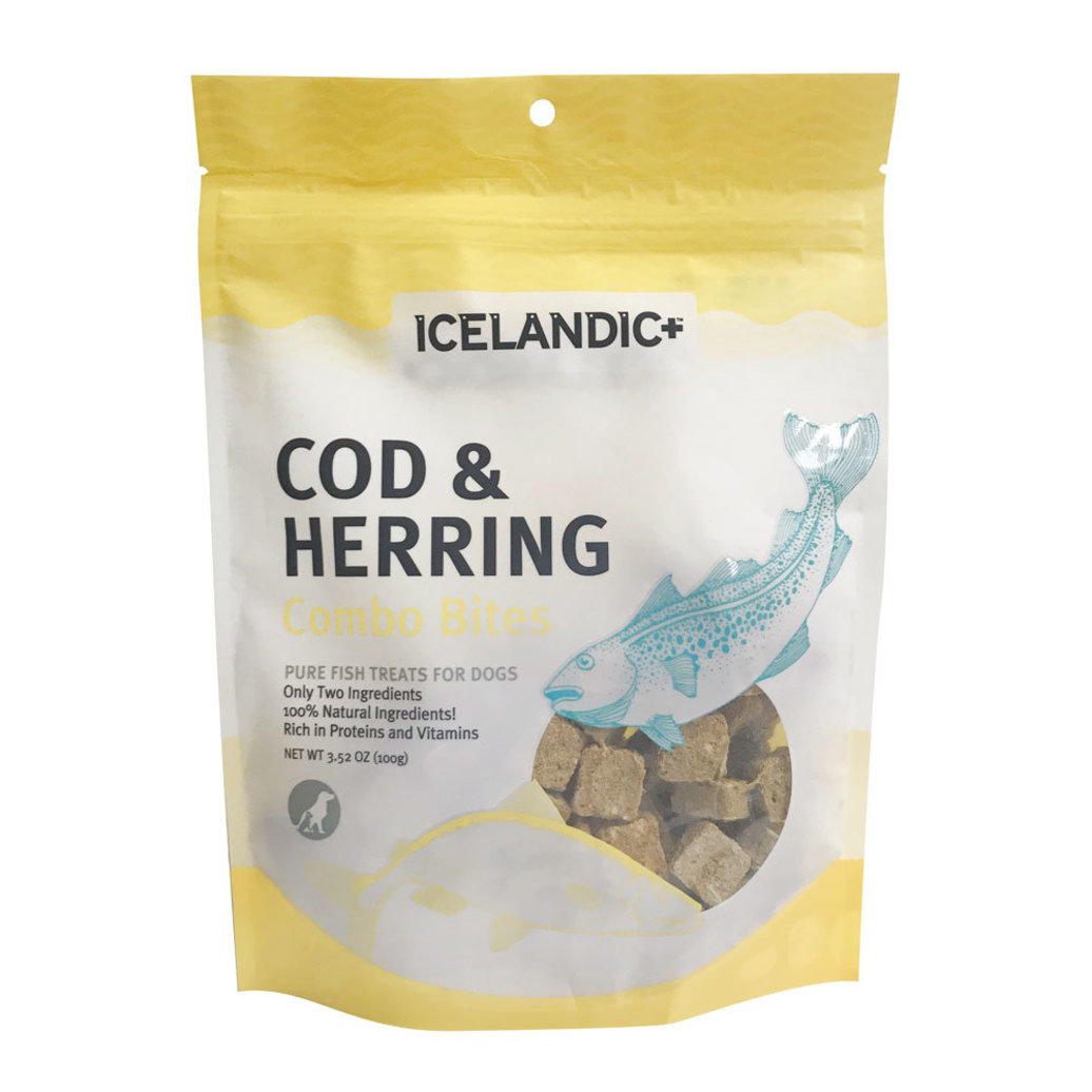 View larger image of Icelandic+, Cod & Herring Combo Bites - 3.52 oz