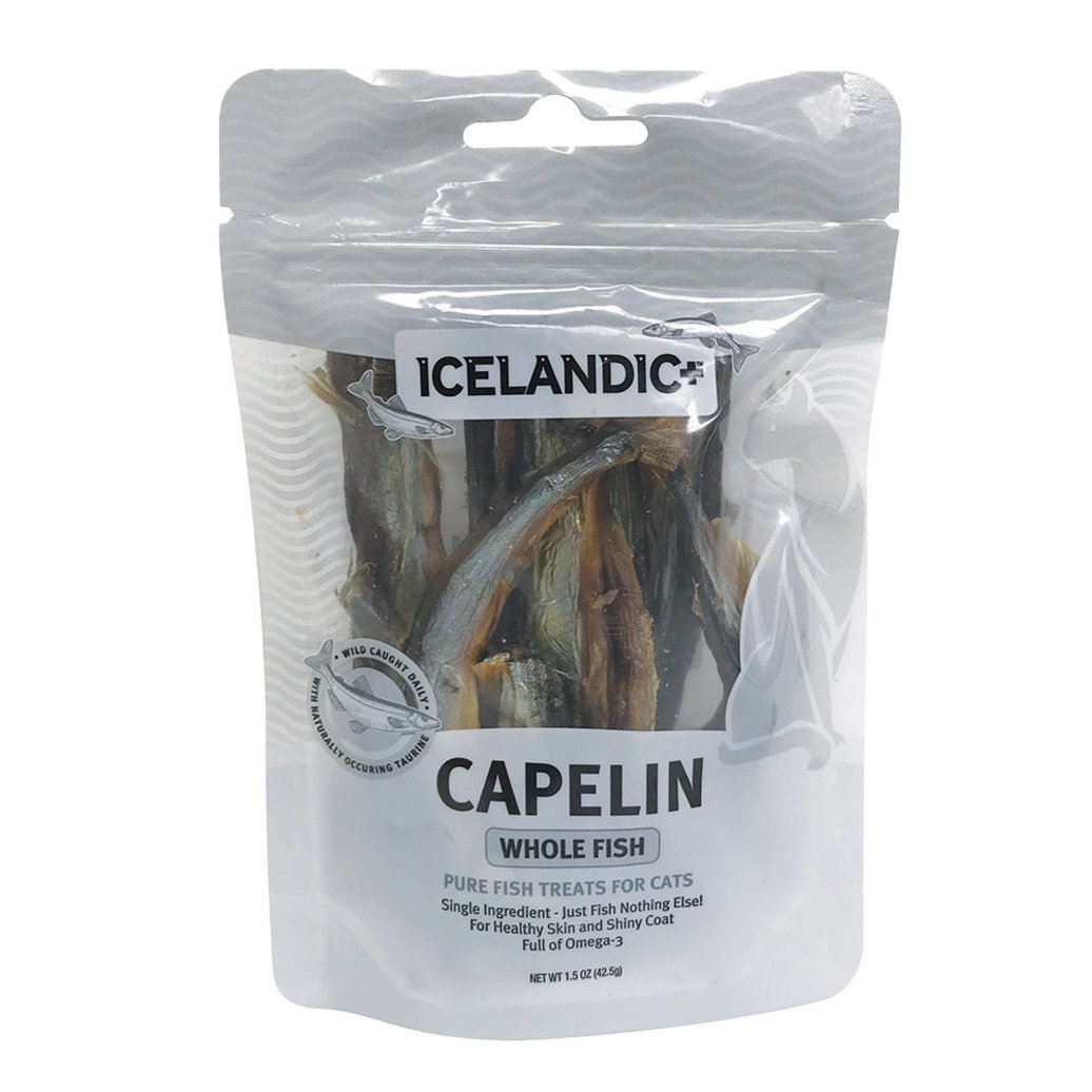 View larger image of Icelandic+, Feline, Capelin Whole Fish - 42.5 g