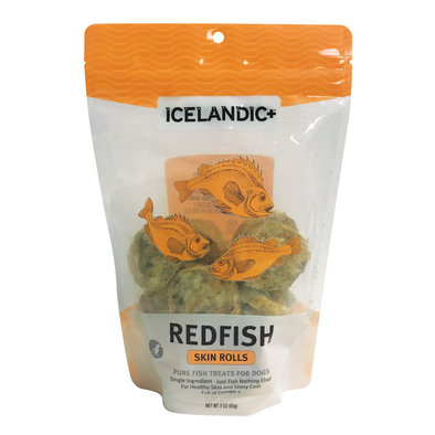Icelandic+, Redfish Skin Rolls - 3 oz