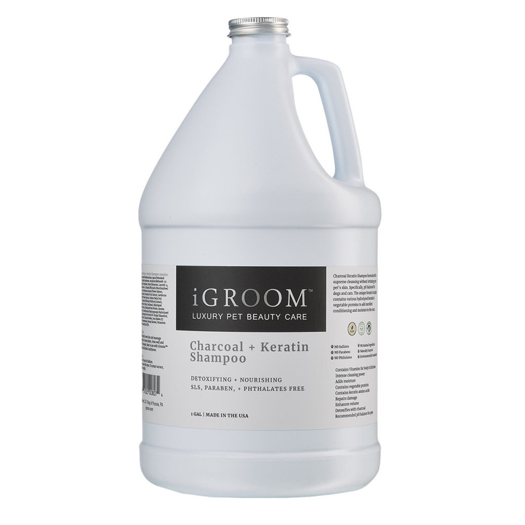 View larger image of iGroom, Charcoal + Keratin Shampoo