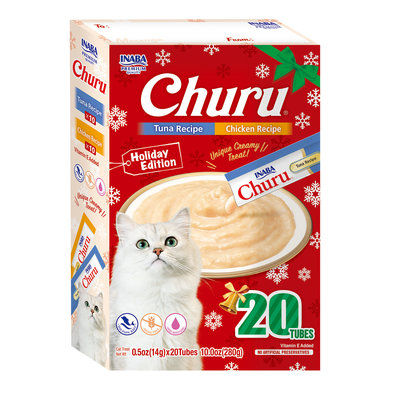 Inaba, Churu Holiday Treats - Tuna & Chicken Value Pack - 280 g/20 pk