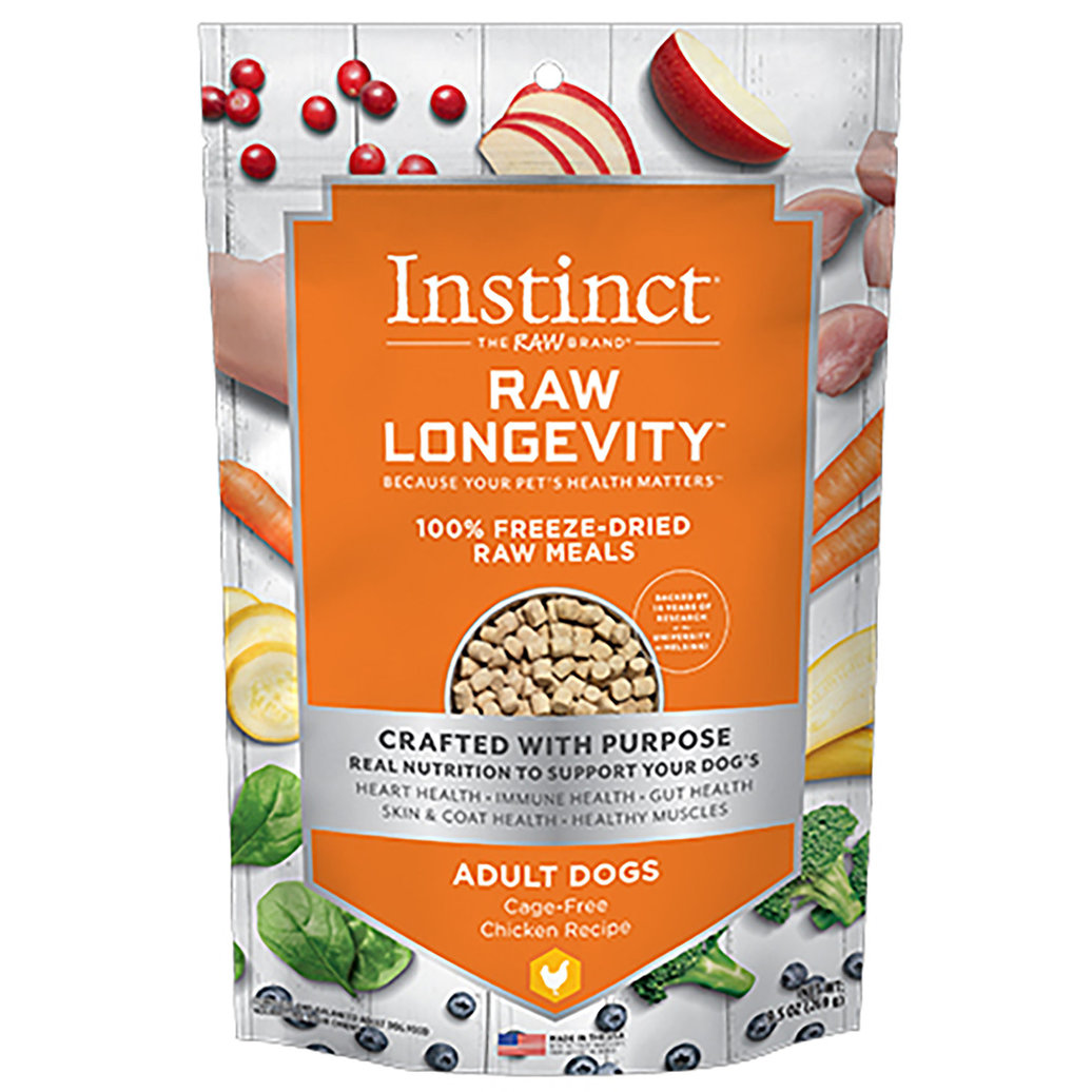 View larger image of Instinct, Adult, Longevity - FD Meal - Chicken - 269 g - Freeze Dried Dog Food