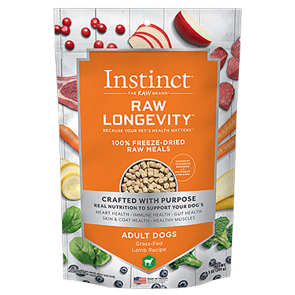 View larger image of Instinct, Adult, Longevity - FD Meal - Lamb - 269 g - Freeze Dried Dog Food