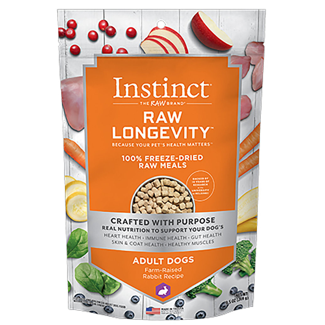 View larger image of Instinct, Adult, Longevity - FD Meal - Rabbit - 269 g - Freeze Dried Dog Food