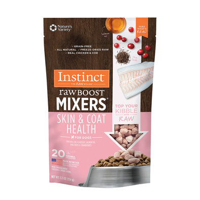 Instinct, Adult Raw Boost Mixers Skin & Coat Health 156 g