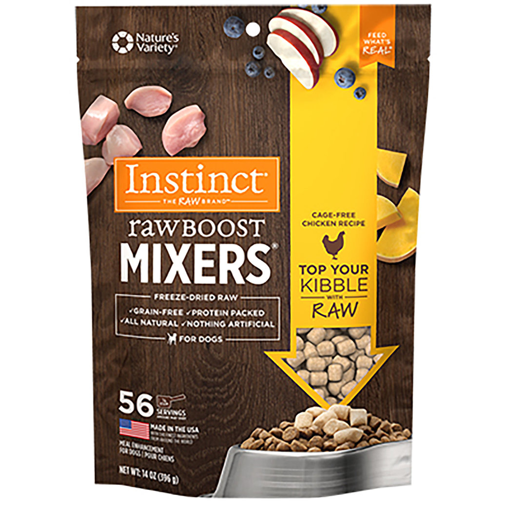 View larger image of Instinct, Adult - Raw Boost Mixers - Chicken - 396 g - Freeze Dried Dog Food