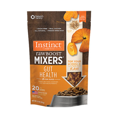 Instinct, Raw Boost Mixers Gut Health Freeze-Dried Dog Food Topper, 156 g - Freeze Dried Dog Food