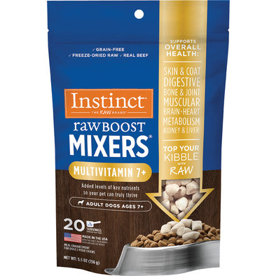 Instinct Raw Boost Mixers - Multivitamin for Dogs 7+