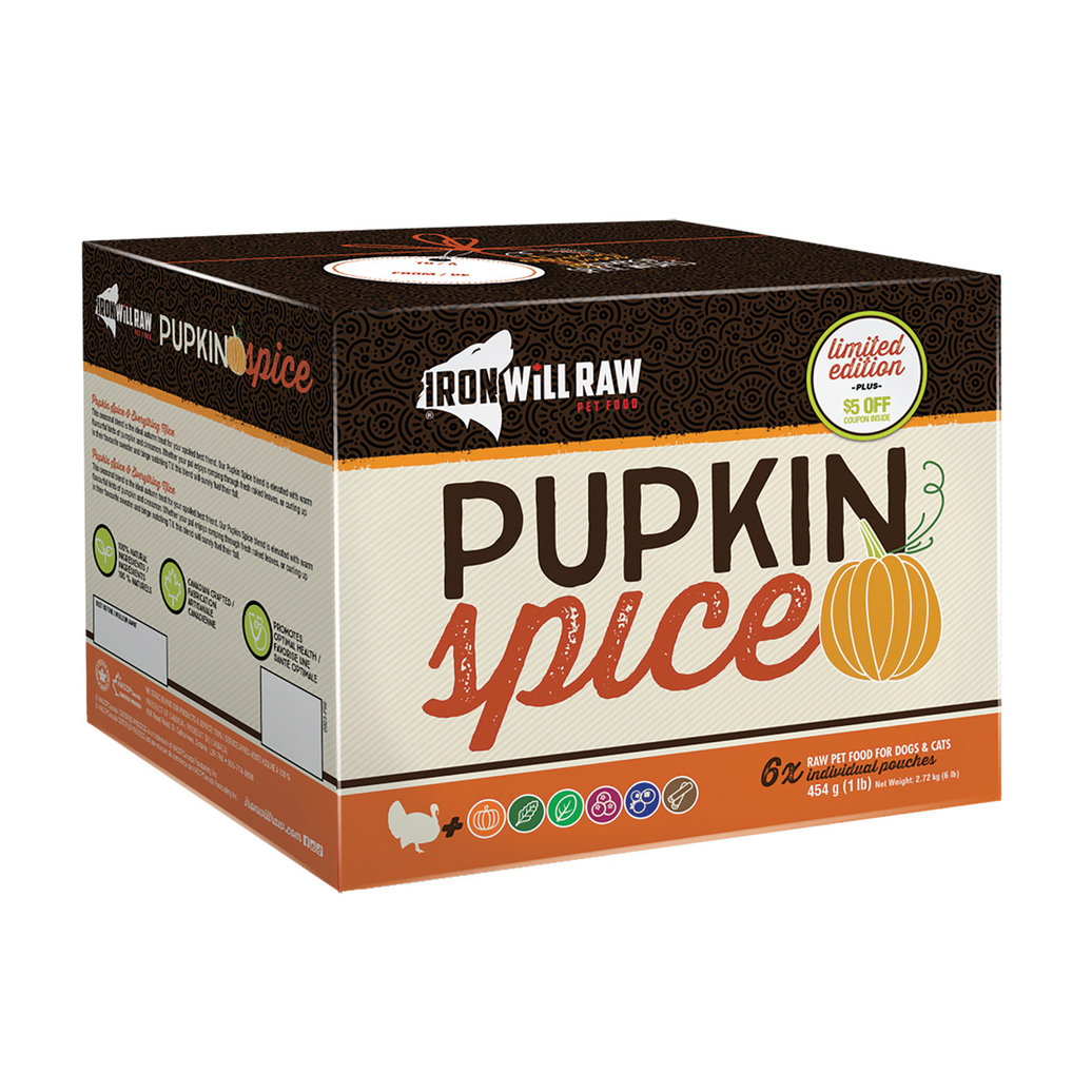 View larger image of Iron Will Raw, Pupkin Spice - 2.72 kg