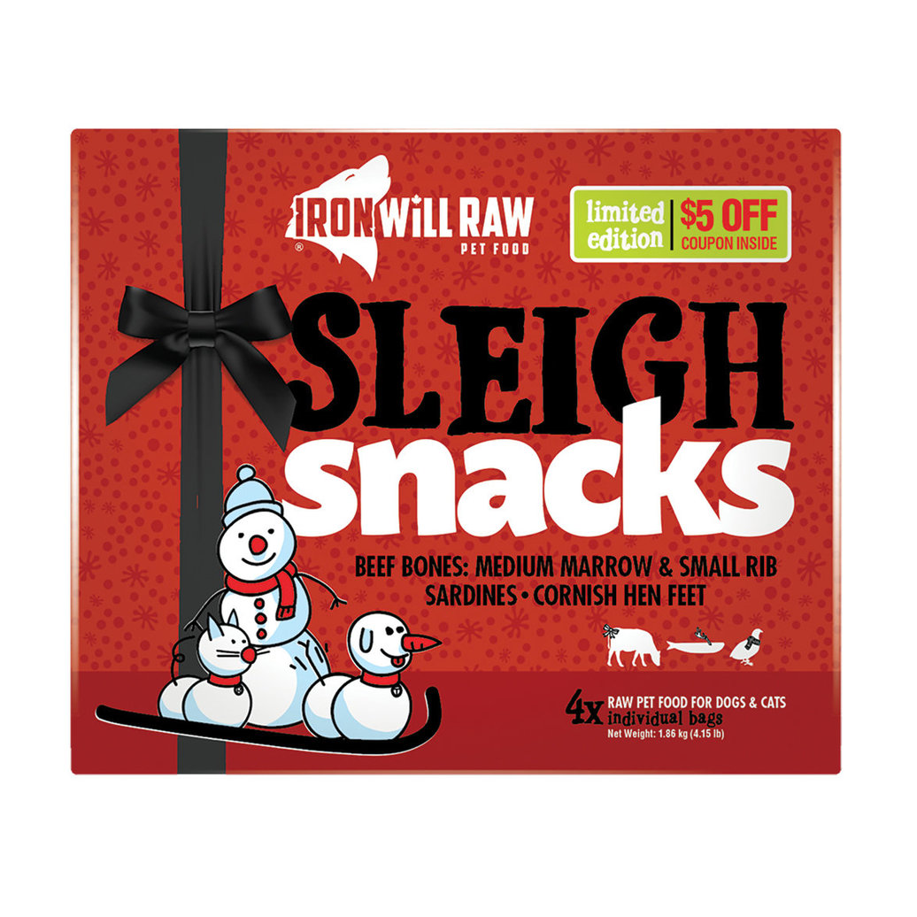 View larger image of Iron Will Raw, Sleigh Snacks - 1.88 kg