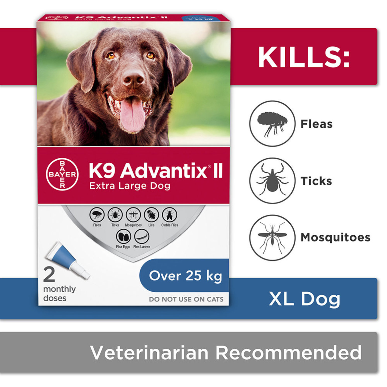 Frontline or k9 outlet advantix