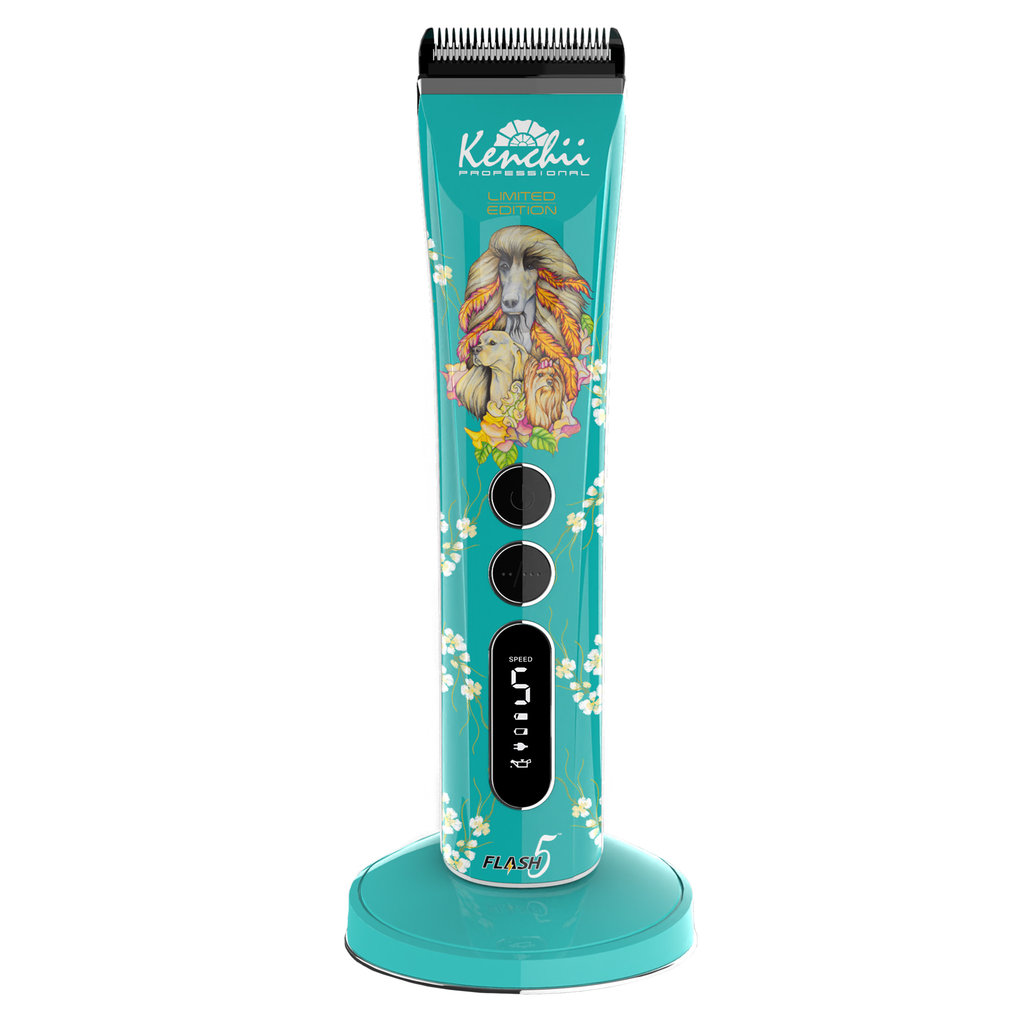 View larger image of Kenchii, FLASH5 5-in-1 Digital Cordless Clipper - Teal