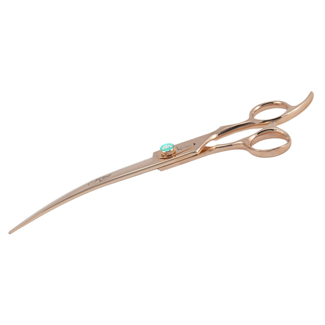 View larger image of Rose Gold Curved Shears - 8"