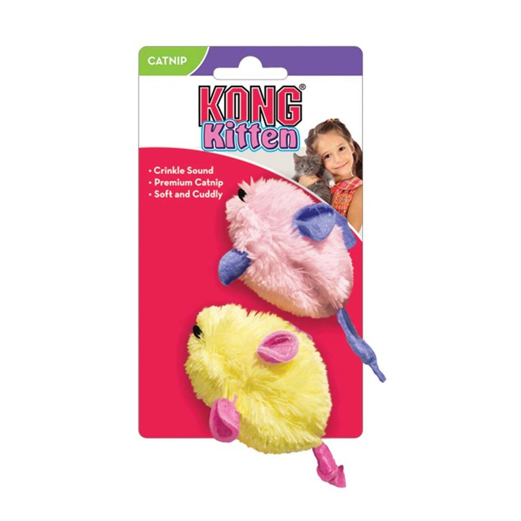 View larger image of KONG, Kitten Mice - 2pk - assorted