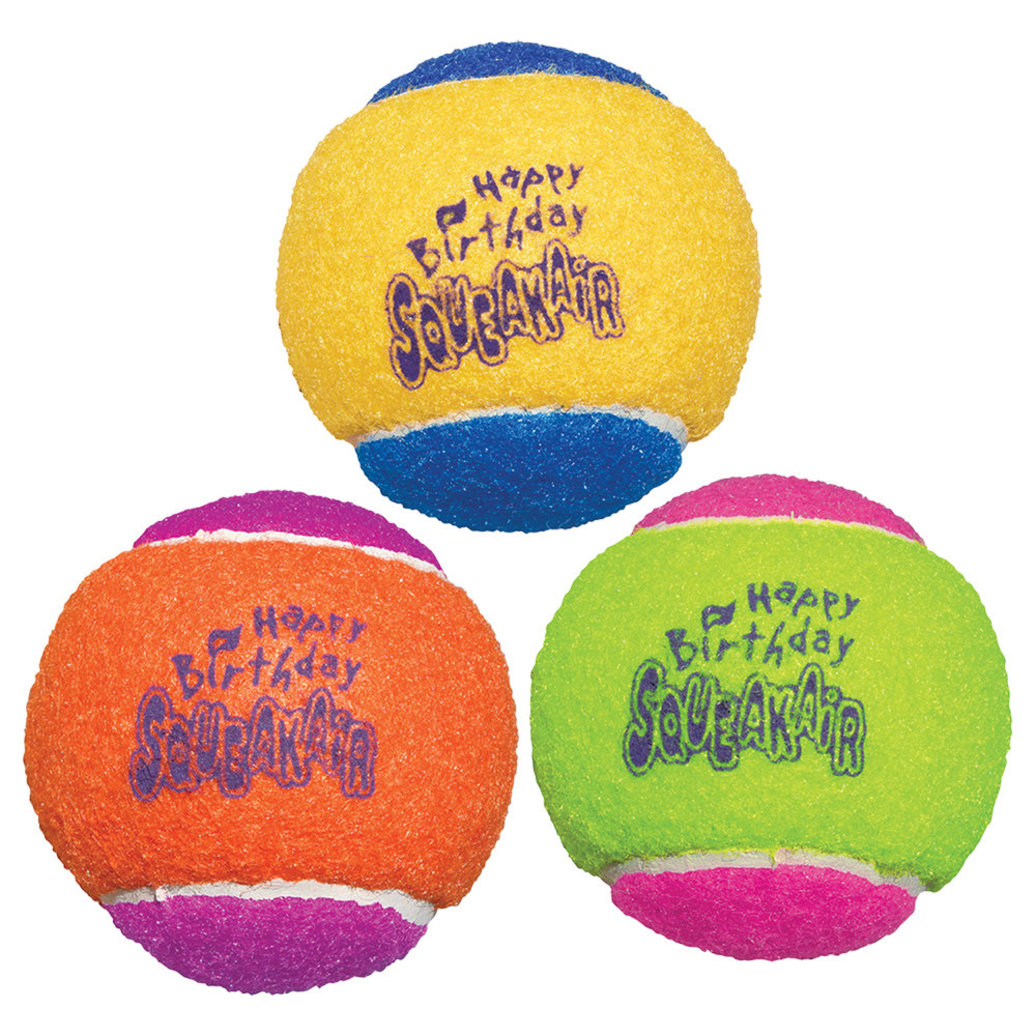 View larger image of SqueakAir® Birthday Balls Md - 3pk