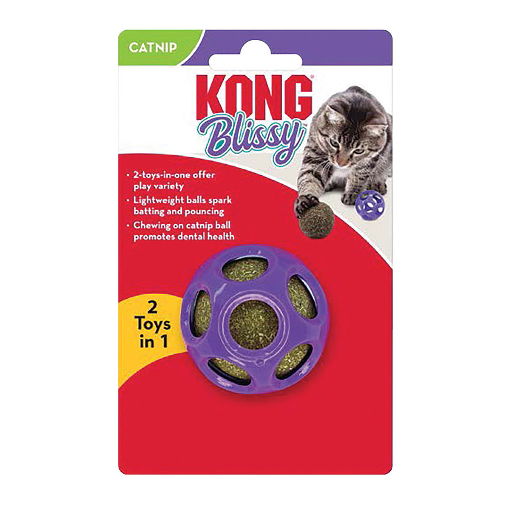 View larger image of KONG, Blissy Moon Ball with Catnip - Catnip Cat Toy