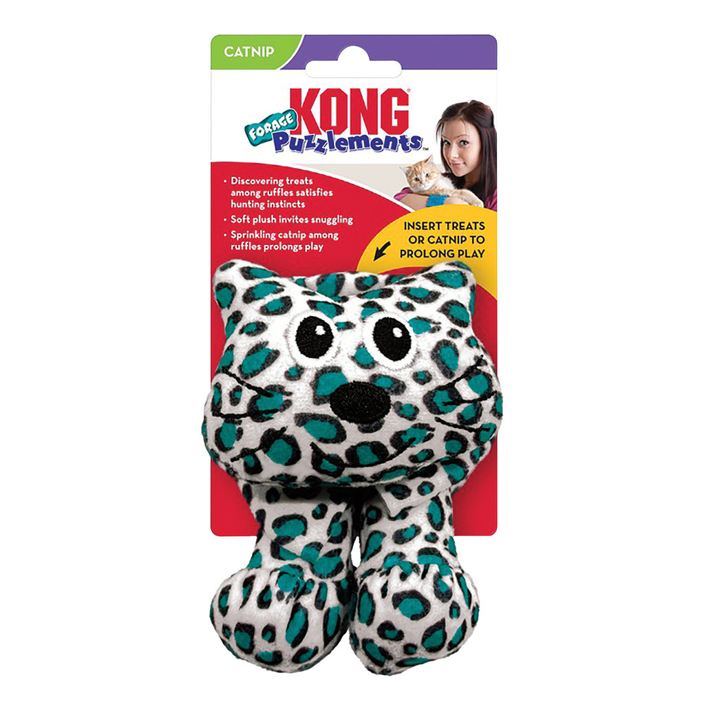 View larger image of KONG, Cat Puzzlements Forage Kitty Assorted - Interactive Cat Toy