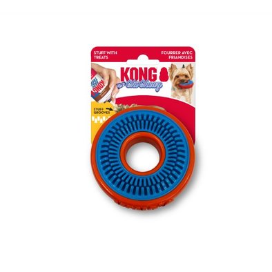 KONG, ChiChewy Zippz Ring - Small - Toss Dog Toy