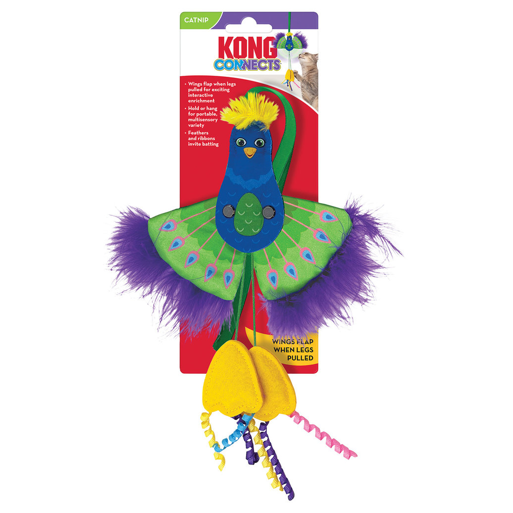 View larger image of KONG, Connects Peacock - Chase Cat Toy