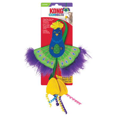 KONG, Connects Peacock - Chase Cat Toy