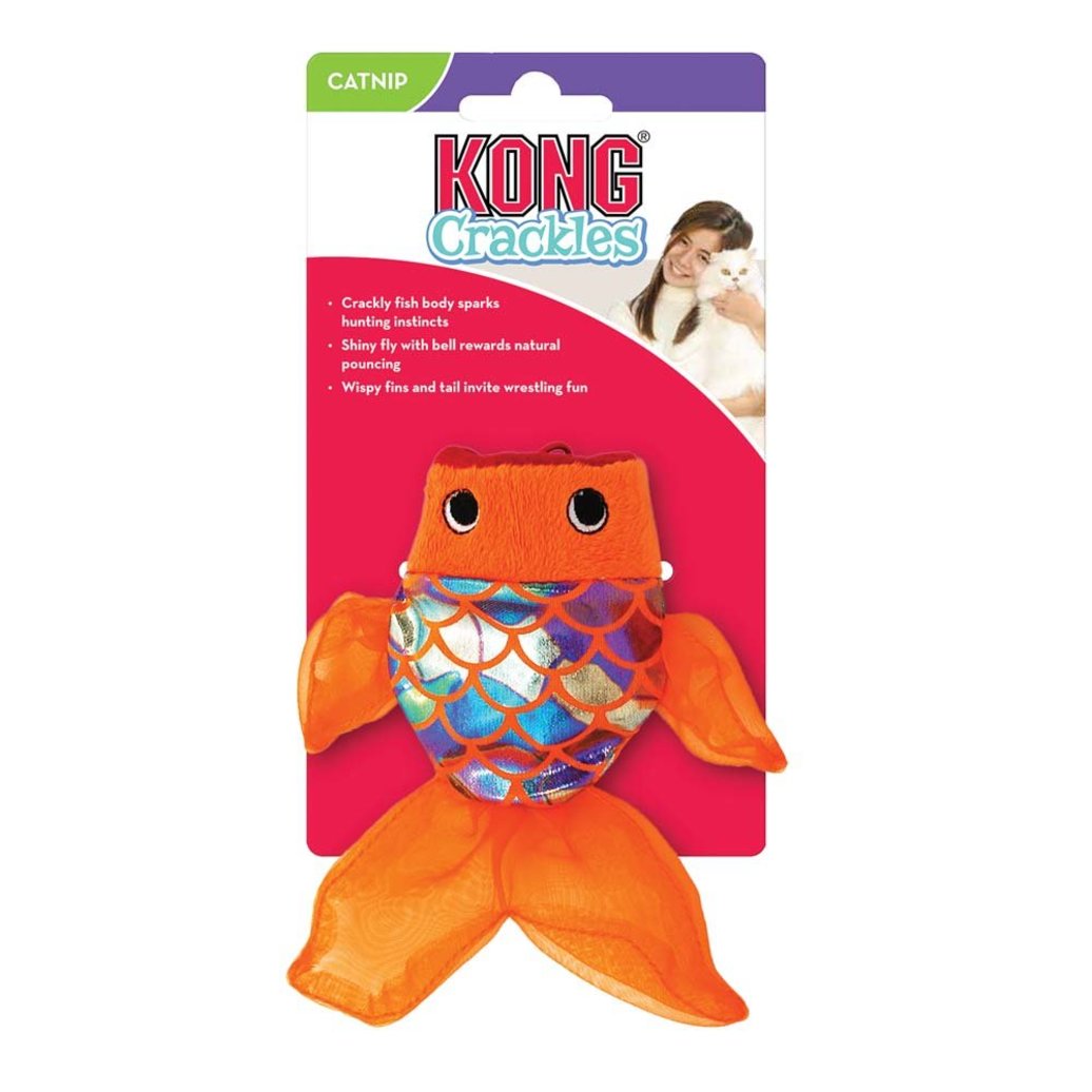 View larger image of KONG, Crackles Gulpz - Interactive Cat Toy